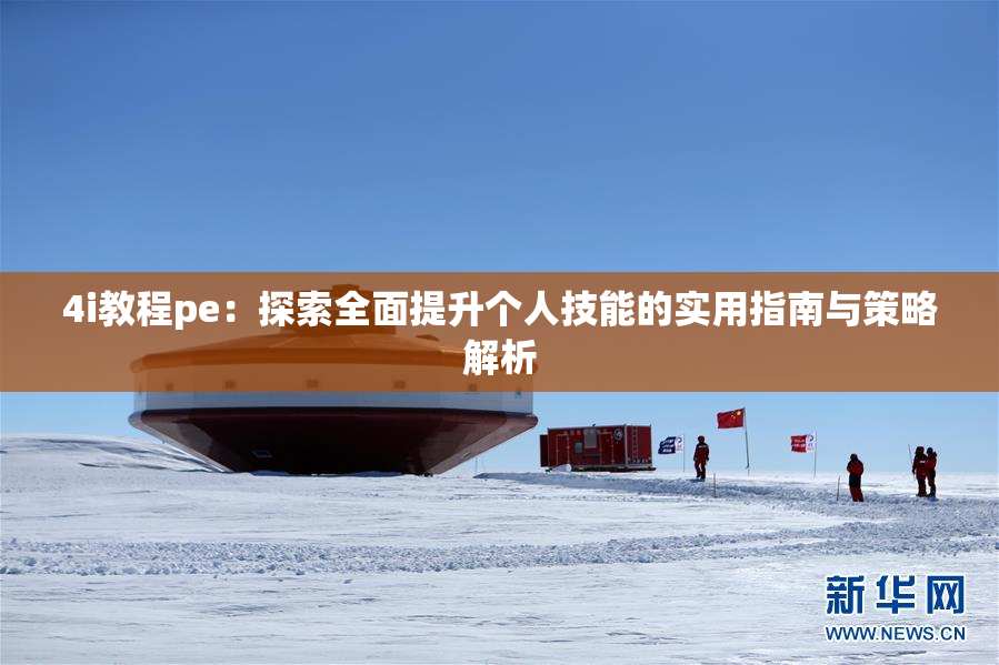 4i教程pe：探索全面提升个人技能的实用指南与策略解析