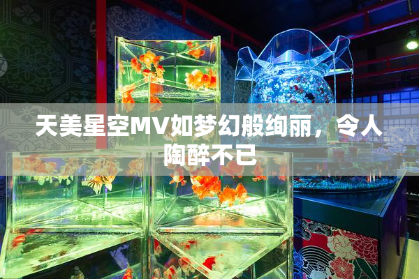 天美星空MV如梦幻般绚丽，令人陶醉不已