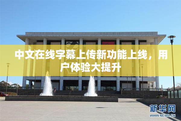中文在线字幕上传新功能上线，用户体验大提升