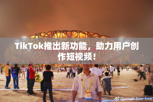 TikTok推出新功能，助力用户创作短视频！