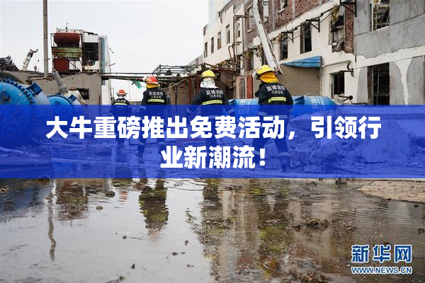 大牛重磅推出免费活动，引领行业新潮流！