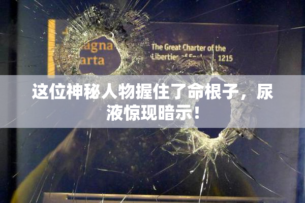 这位神秘人物握住了命根子，尿液惊现暗示！