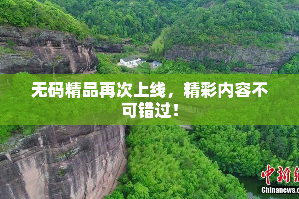 无码精品再次上线，精彩内容不可错过！