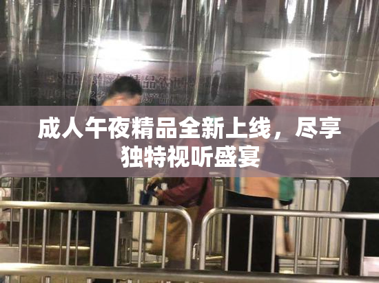 成人午夜精品全新上线，尽享独特视听盛宴