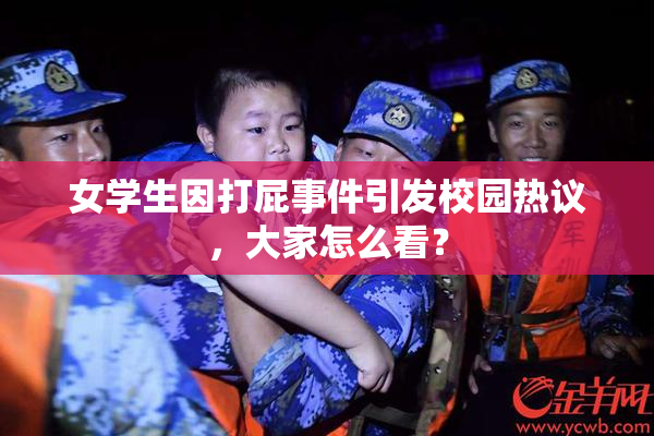 女学生因打屁事件引发校园热议，大家怎么看？