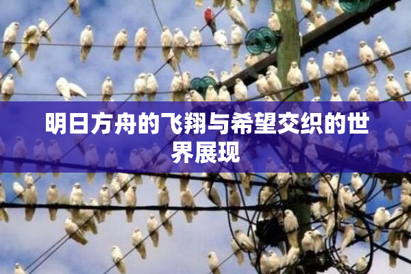 明日方舟的飞翔与希望交织的世界展现