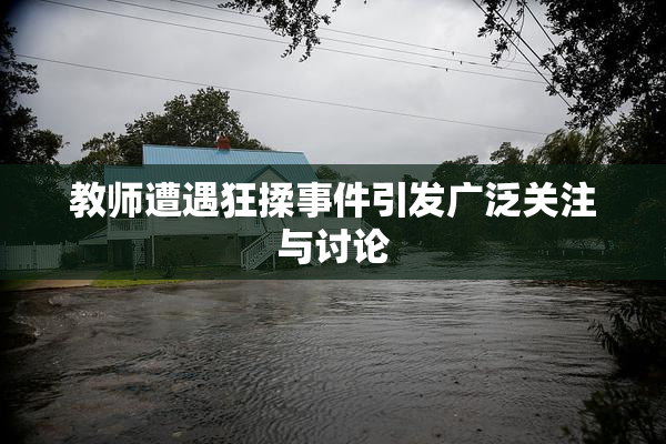 教师遭遇狂揉事件引发广泛关注与讨论
