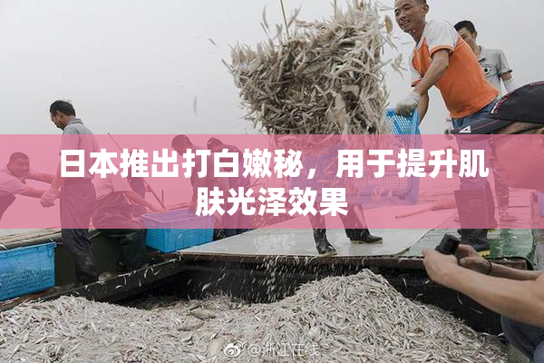 日本推出打白嫩秘，用于提升肌肤光泽效果