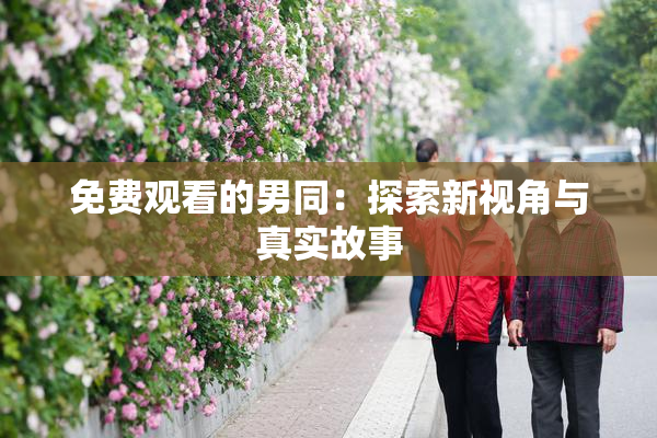 免费观看的男同：探索新视角与真实故事