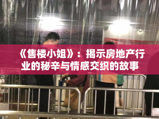 《售楼小姐》：揭示房地产行业的秘辛与情感交织的故事