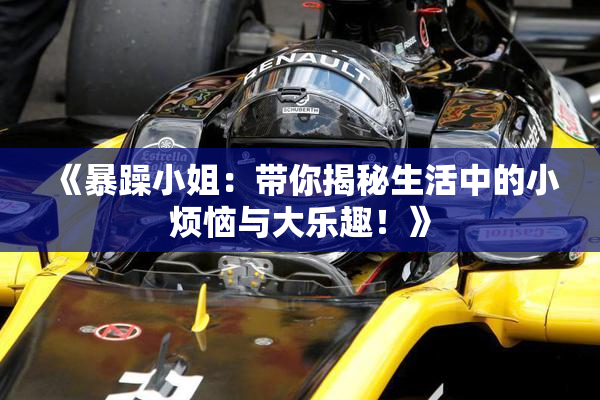 《暴躁小姐：带你揭秘生活中的小烦恼与大乐趣！》