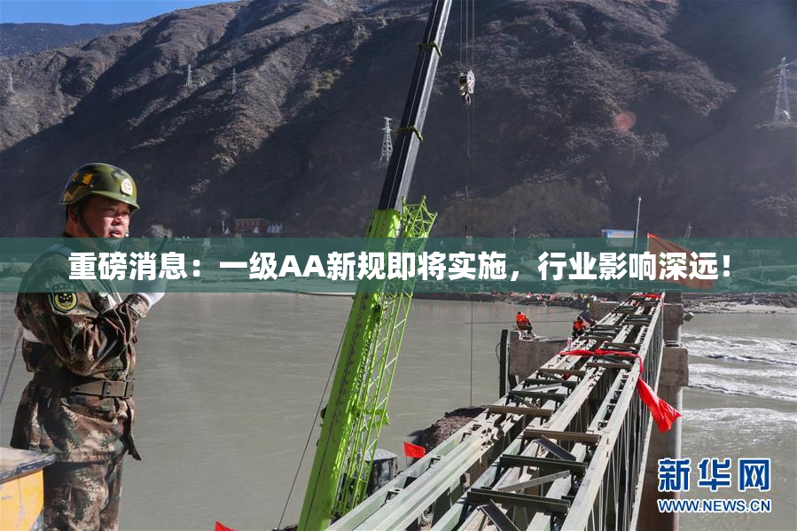重磅消息：一级AA新规即将实施，行业影响深远！