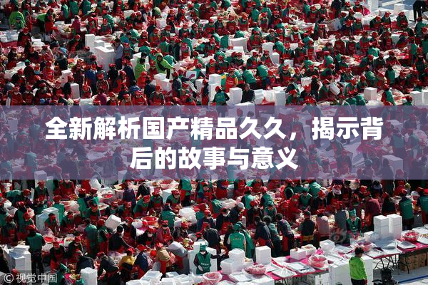 全新解析国产精品久久，揭示背后的故事与意义