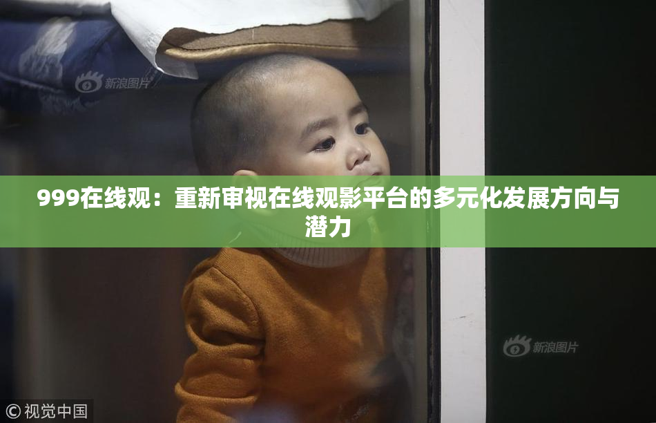 999在线观：重新审视在线观影平台的多元化发展方向与潜力