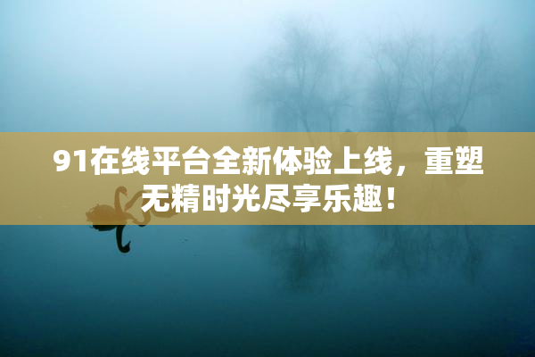 91在线平台全新体验上线，重塑无精时光尽享乐趣！