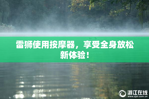 雷狮使用按摩器，享受全身放松新体验！