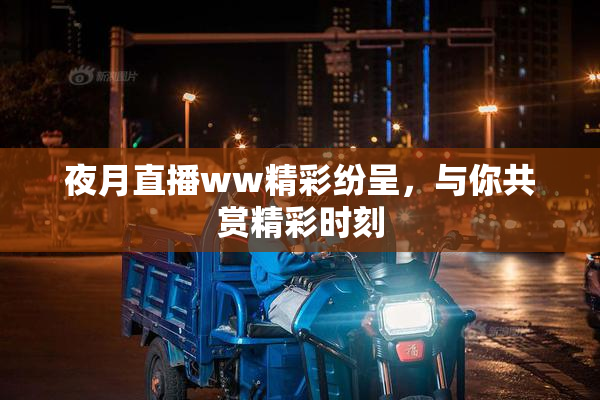 夜月直播ww精彩纷呈，与你共赏精彩时刻