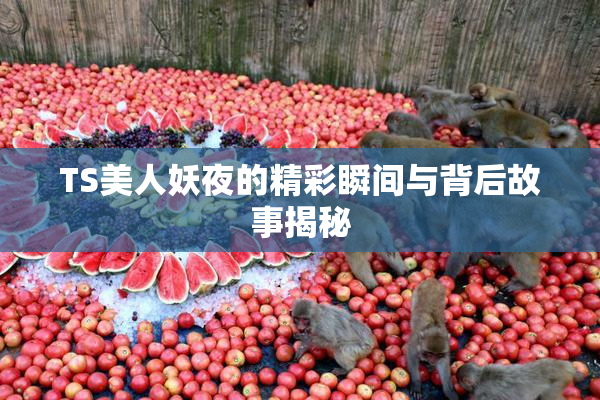 TS美人妖夜的精彩瞬间与背后故事揭秘