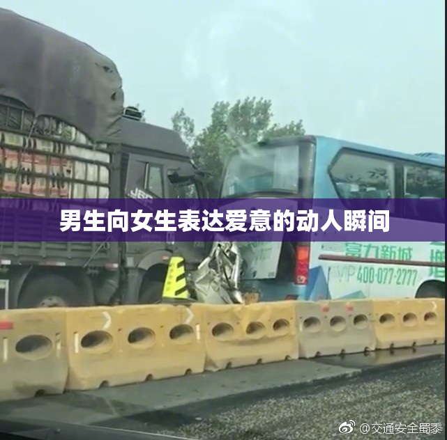 男生向女生表达爱意的动人瞬间