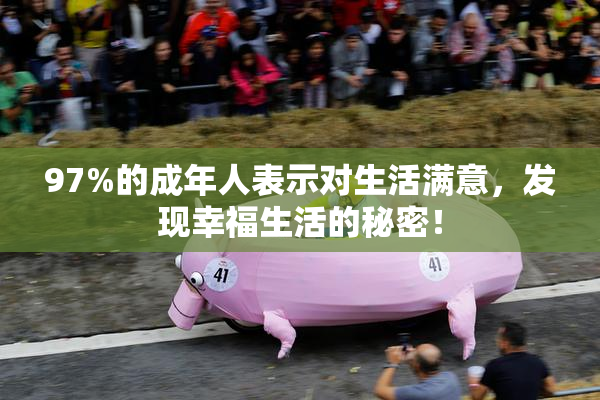 97%的成年人表示对生活满意，发现幸福生活的秘密！