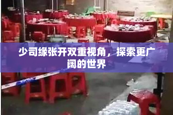 少司缘张开双重视角，探索更广阔的世界