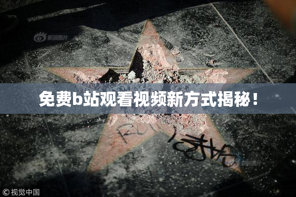 免费b站观看视频新方式揭秘！