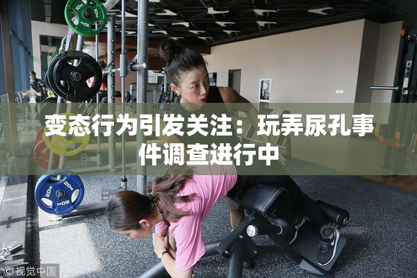 变态行为引发关注：玩弄尿孔事件调查进行中