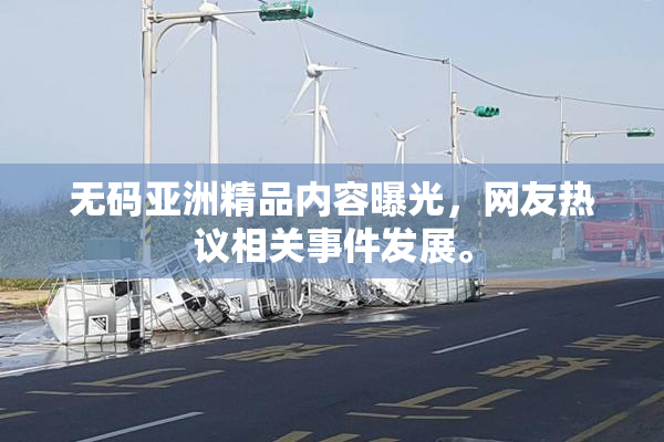 无码亚洲精品内容曝光，网友热议相关事件发展。