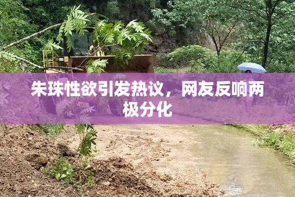 朱珠性欲引发热议，网友反响两极分化
