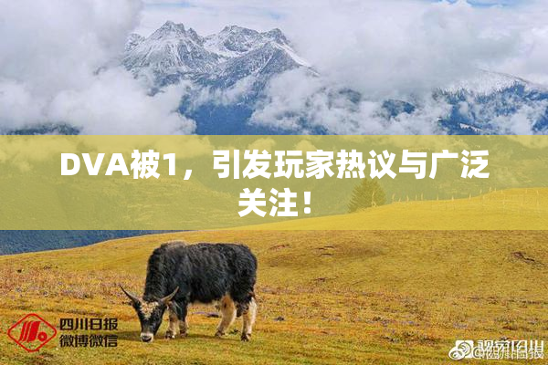 DVA被1，引发玩家热议与广泛关注！