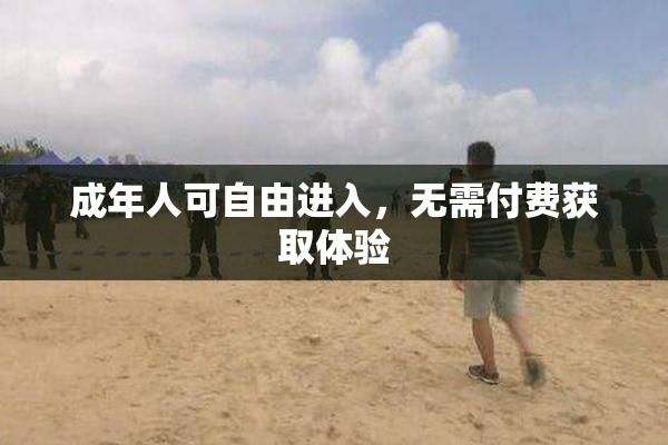 成年人可自由进入，无需付费获取体验