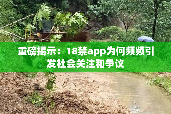 重磅揭示：18禁app为何频频引发社会关注和争议