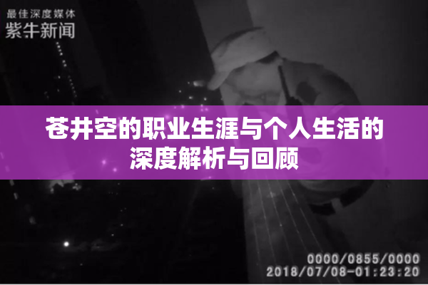 苍井空的职业生涯与个人生活的深度解析与回顾