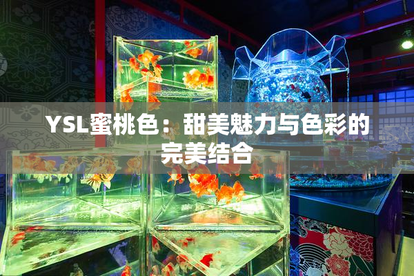 YSL蜜桃色：甜美魅力与色彩的完美结合