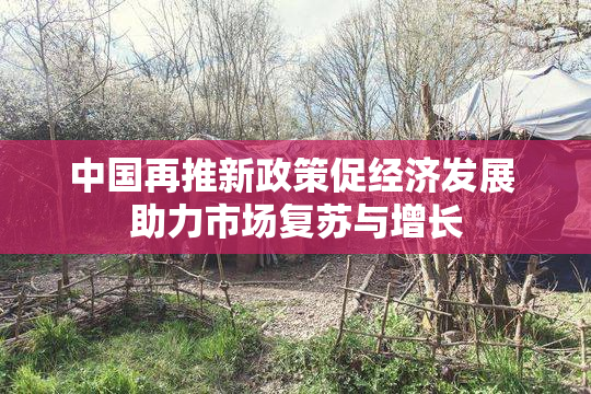 中国再推新政策促经济发展 助力市场复苏与增长