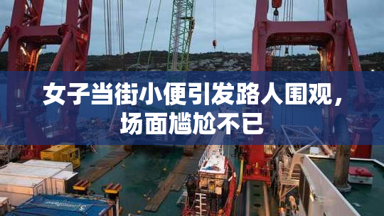 女子当街小便引发路人围观，场面尴尬不已