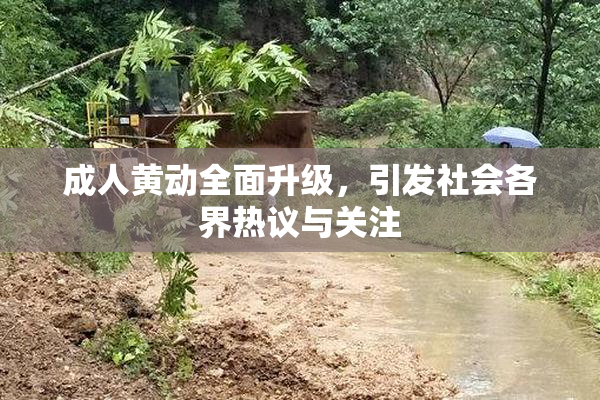 成人黄动全面升级，引发社会各界热议与关注
