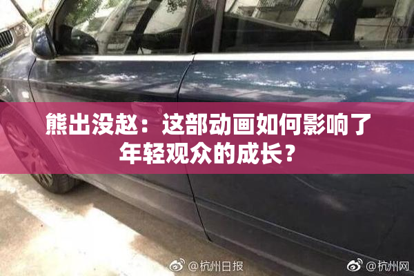 熊出没赵：这部动画如何影响了年轻观众的成长？