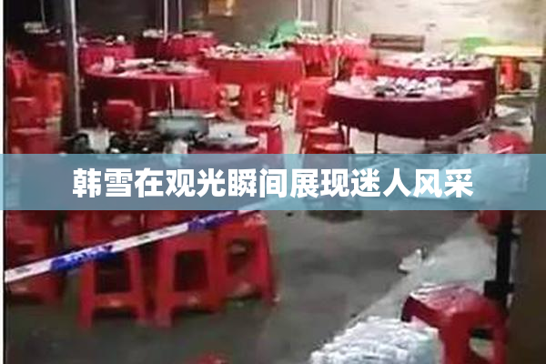 韩雪在观光瞬间展现迷人风采