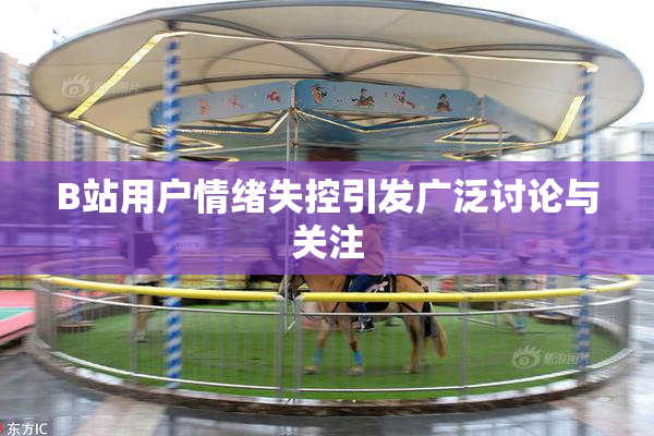 B站用户情绪失控引发广泛讨论与关注