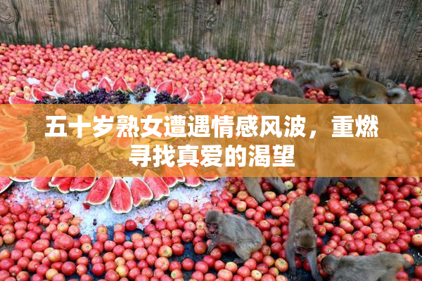 五十岁熟女遭遇情感风波，重燃寻找真爱的渴望