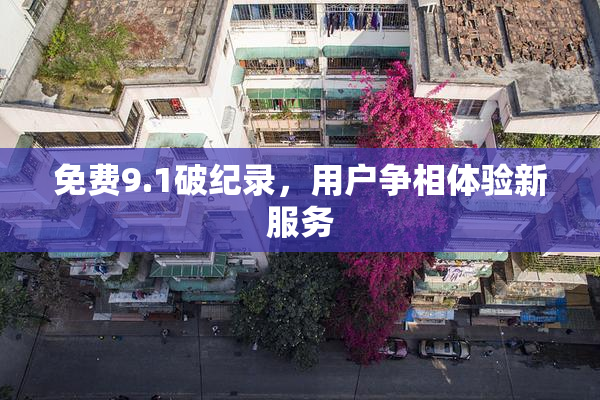 免费9.1破纪录，用户争相体验新服务