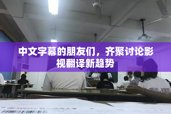 中文字幕的朋友们，齐聚讨论影视翻译新趋势