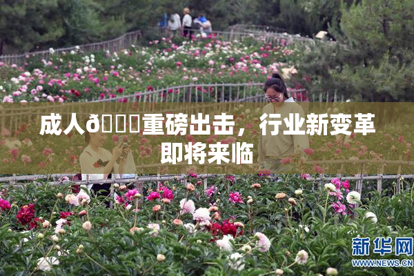 成人🔞重磅出击，行业新变革即将来临