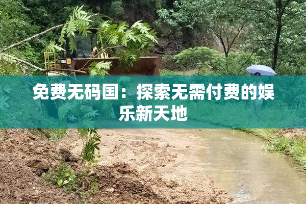 免费无码国：探索无需付费的娱乐新天地