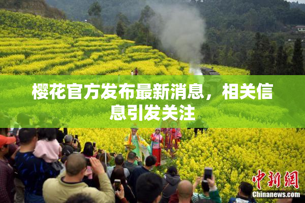 樱花官方发布最新消息，相关信息引发关注