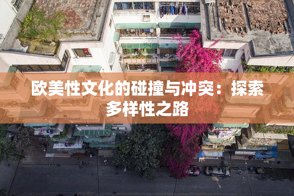 欧美性文化的碰撞与冲突：探索多样性之路