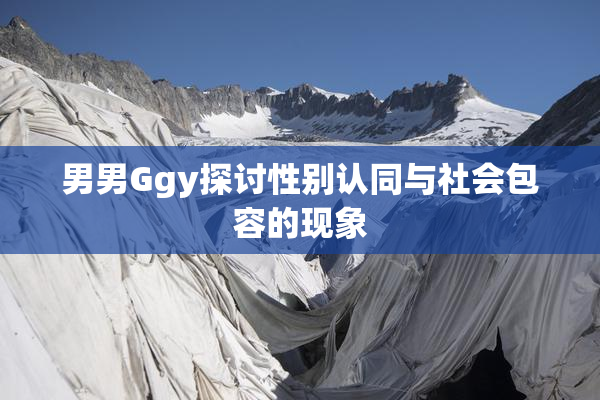 男男Ggy探讨性别认同与社会包容的现象
