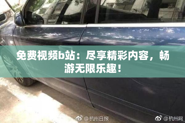 免费视频b站：尽享精彩内容，畅游无限乐趣！