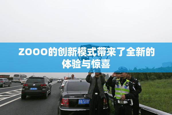 ZOOO的创新模式带来了全新的体验与惊喜